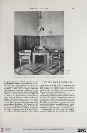 39: Thesen zur Baukunst