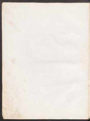 Am Anfang der Handschrift 10 unbeschriebene Seiten