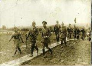 Wilhelm II. und Kronprinz Wilhelm an der Aisne