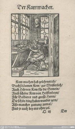 Der Kammacher.