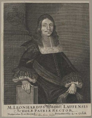 Bildnis des Leonhardus Wagner