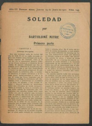 Capítulo I - Escenas conyugales