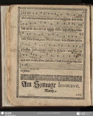 Am Sontage Invocavit, Matth. 4