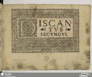 Chorus secundus