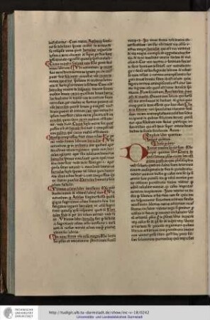 Incipit quintus [liber].
