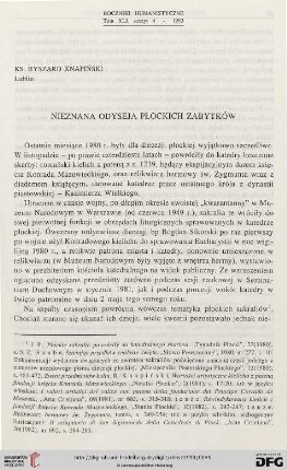 41: Nieznana odyseja płockich zabytków