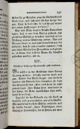 XIV. Libussens bisherige Seelenruhe geht verloren.