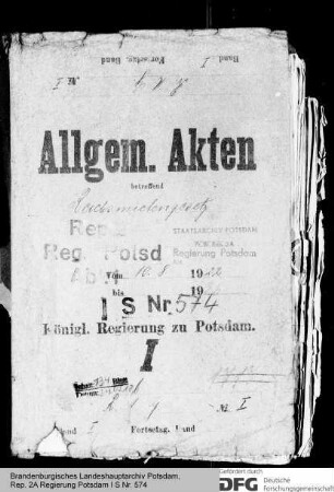 Reichsmietengesetz. Allgemeines
