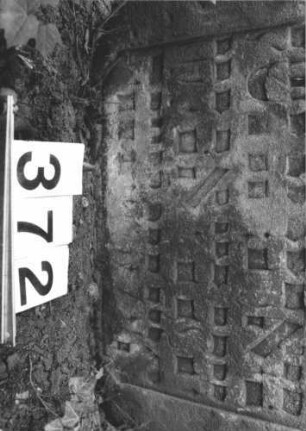 Grabstein 372 (Detailaufnahme)