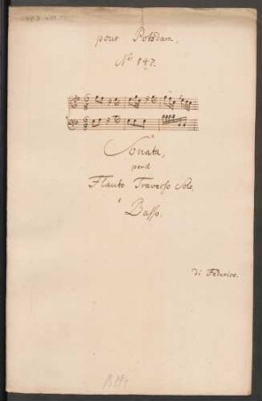 Sonaten; fl, bc; G-Dur; SpiF 41