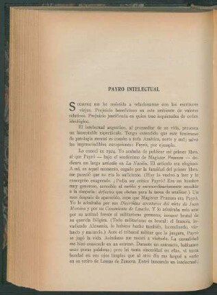 Payró intelectual