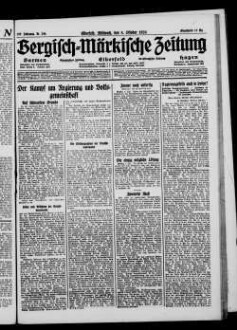 Bergisch-märkische Zeitung. 1924-1938