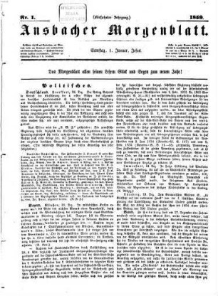 Ansbacher Morgenblatt, 1859 = Jg. 15