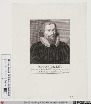 Bildnis Johann Graeff