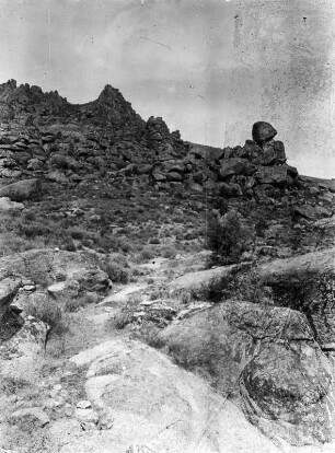 In der Sierra de Gredos : Felsige Landschaft