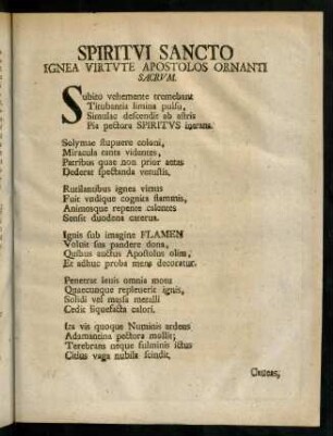 Spiritui Sancto