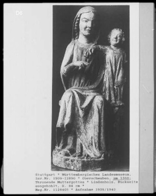 Thronende Muttergottes