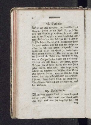 87. Verhältniß.