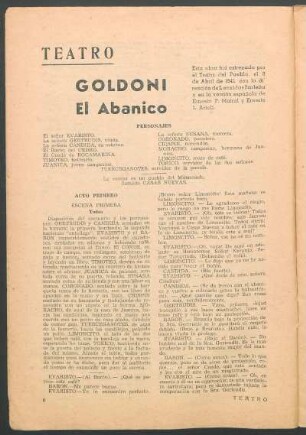 El abanico