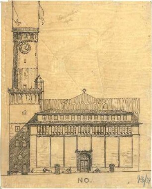 Fischer, Theodor; Konstantinopel (Istanbul, Türkei); Haus der Freundschaft - Ansicht
