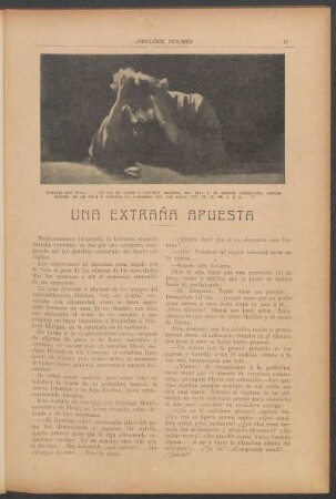 Una extraña apuesta