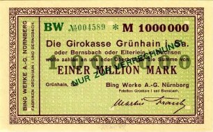 Eine Million Mark