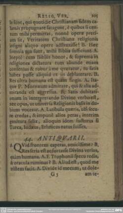 44. Antiquarii