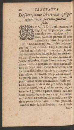 De successione liberorum, qui per appellationem suorum legitimati sunt.