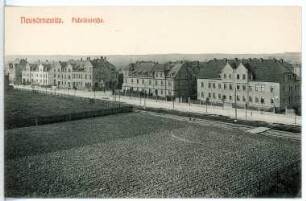 Neusörnewitz. Fabrikstraße