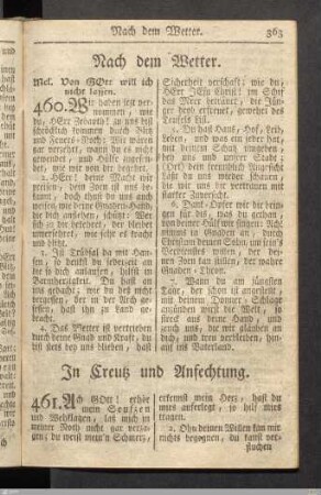 In Kreuz und Anfechtung.