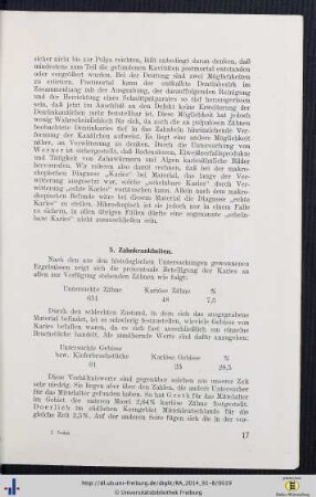 4. Zahnkrankheiten.