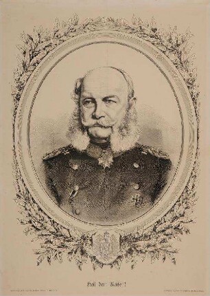 Bildnis von Wilhelm I. (1797-1888), Deutscher Kaiser und König von Preußen