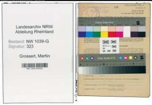 Entnazifizierung Martin Grossert , geb. 05.03.1898 (Polizist)