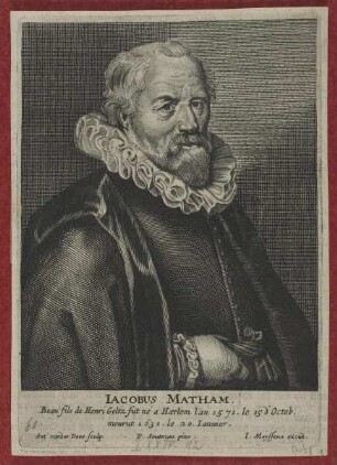 Bildnis des Iacobus Matham