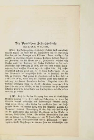 Die Deutschen Schutzgebiete