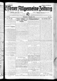 Essener allgemeine Zeitung. 1918-1943