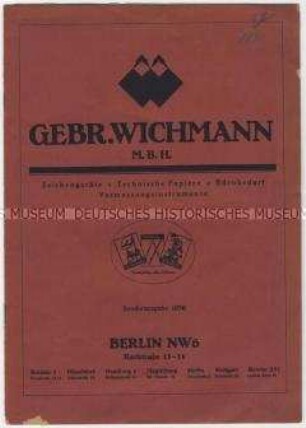 Katalog über Bürobedarf