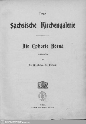 Borna: Die Ephorie Borna