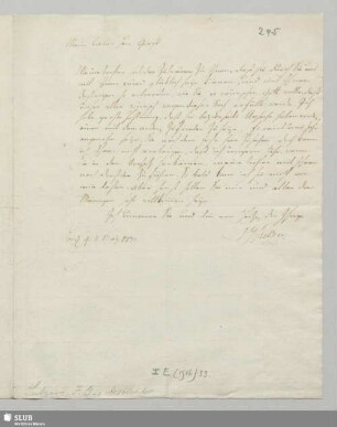 295: Sulzer, Johann Georg