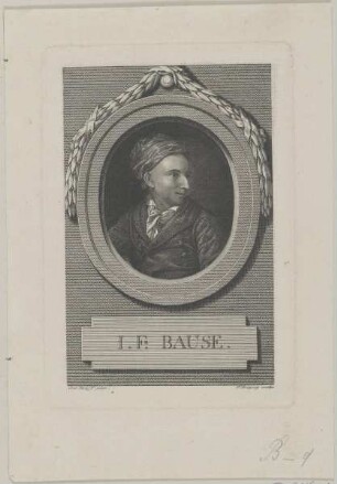 Bildnis des I. F. Bause