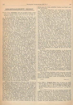 528-529 [Rezension] Löhe, Wilhelm, Gesammelte Werke ; 5.Die Kirche im Ringen um Wesen und Gestalt