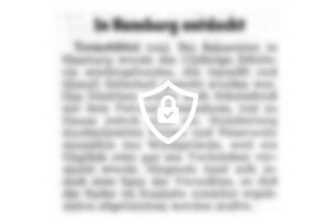 In Hamburg entdeckt