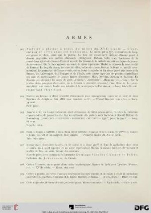 Armes (Nr. 903-917)