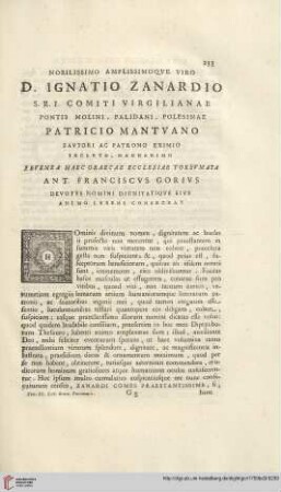D. Ignatio Zanardio
