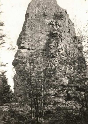 Zittauer Gebirge. Johannesstein bei Oybin