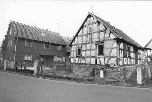Wohnhaus, Fachwerk; Gründau, Brunnenstraße 3