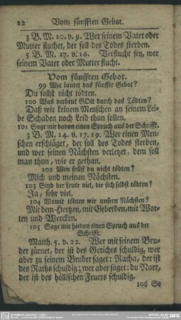 Vom fünfften Gebot