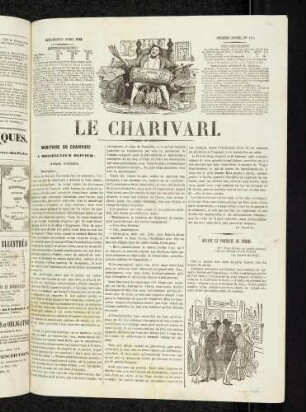 Devant un portrait de femme