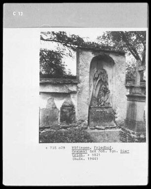Grabmal des Johann Ignatius Dietrich