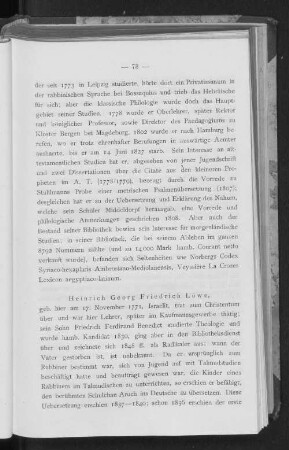 Heinrich Georg Friedrich Löwe